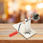 Stainless Steel Coconut Scraper With Wooden Base (1 Pc) thumbnail 4