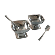Premium Stainless Steel Ice Cream Cup With 6 Spoon Set (6 Pc Set) thumbnail 3