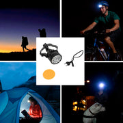 7517 Head Lamp 15 Led Long Range Rechargeable Headlamp Adjustment Lamp Use For Farmers Fishing Camping Hiking Trekking Cycling thumbnail 4