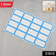 1 Sheets Self-adhesive Label Stickers thumbnail 5