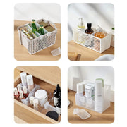 Plastic Storage Baskets Space Allocator Refrigerator Organizer Bins Partition Clip (1 Pc) thumbnail 2