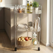 3 Layer Multipurpose Storage Trolley With Wheels thumbnail 2