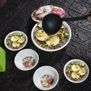 2738 5 Pc Pudding Set Used As A Cutlery Set For Serving Food Purposes And Sweet Dishes And All In All Kinds Of Household And Official Places Etc. thumbnail 3