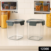 Apex Press N Lock Airtight Food Storage Container Set (2pc900ml) Approx thumbnail 6