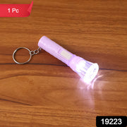 Mini Led Flashlight Keychain Torch (Mix Color  1 Pc) thumbnail 6