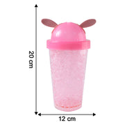 Cute Bunny Ear Design  Tumbler Sipper Bottle (500 Ml 1 Pc) thumbnail 4