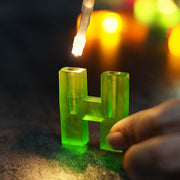 4815 Decoratives Plastic Happy Birthday 13 Led Letter Battery Operated String Lights Outdoor String Lights (Multicolour) thumbnail 4