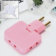Wireless 3 In 1 Foldable Wall Plug Adapter  Socket  Converter (1 Pc) thumbnail 5