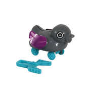 1943 Small Push Back Duck Toy Ejectable Spring Tail Duck Small Diy Duck Toy thumbnail 2