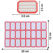 50 Sheets Self-adhesive Label Stickers thumbnail 2