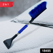 Ice Scraper Car Snow Brush 2 In 1 Comfortable Grip (1 Pc  67 Cm Long) thumbnail 5