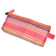 Transparent Zippered Nylon Mesh Multi Purpose Pouch  Purse thumbnail 4