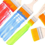 4663 Artistic Flat Painting Brush - Set Of 12 thumbnail 1