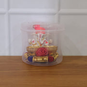 Decorative Lord Ganesha Pooja Thali Set (1 Pc) thumbnail 6