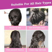 Medium Black Hair Bobby Pins (24 Pc) thumbnail 2