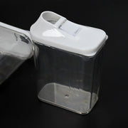 2782 Kitchen Storage Jars  Container Set 3pc  Transparent Jar Set For Home  Kitchen Use thumbnail 4