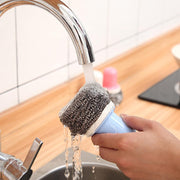 5214 Dish Brush Multifunctional Palm Brush For Dish Kitchen Sink Pot Pan - Dish Scrub Brush Small Cleaning Brush Dish Scrubber Brush Cleaning Brushes For Household Use thumbnail 2