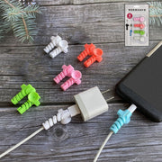 Cable Cord Protector Saver With Suction End (Suction Winder  4 Pcs Set) thumbnail 1