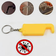 2 In 1 Plastic Keychain With Mobile Stand  Phone Holder (1 Pc  Multicolor) thumbnail 2