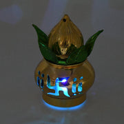 Gold Plated Eco Friendly Led Kalash  For Pooja Mandir (1 Pc  Multicolor Led) thumbnail 3