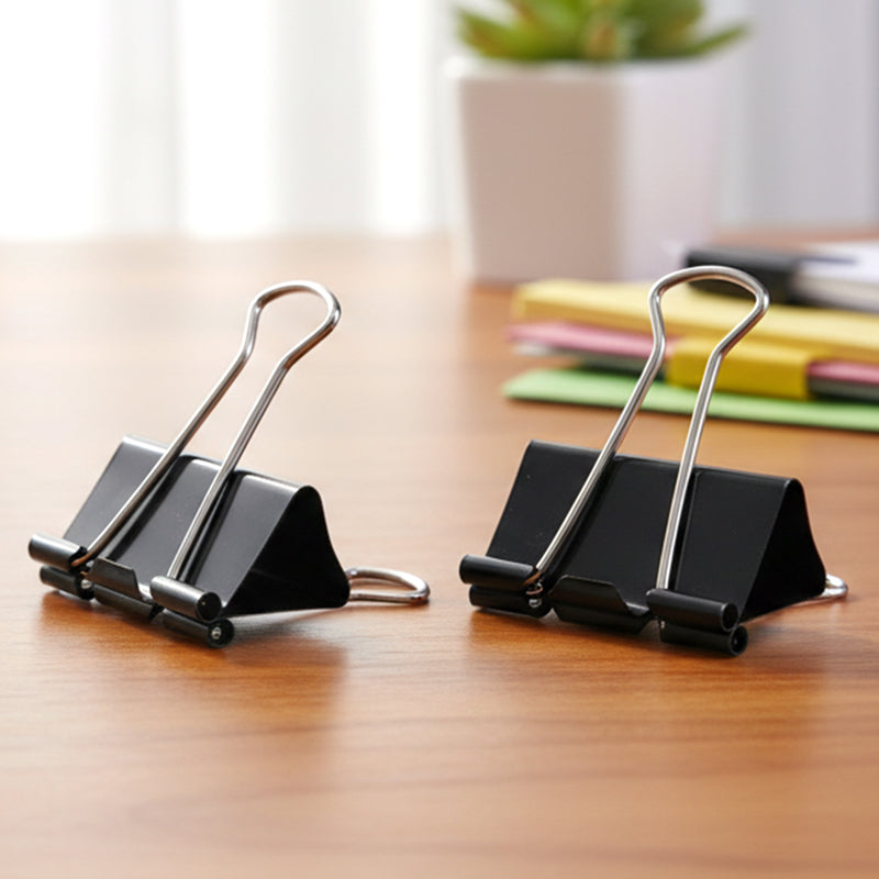 Binder Clip Paper Holder (2 Pc  19mm)