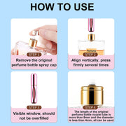 Mini Portable Perfume Empty Spray Bottle (1 Pc  Mix Color) thumbnail 3