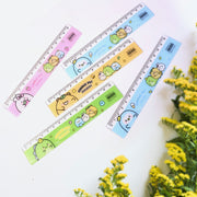 Premium Cute Cartoon Plastic Ruler Set For Kids (5 Pc) thumbnail 3