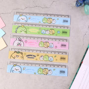 Premium Cute Cartoon Plastic Ruler Set For Kids (5 Pc) thumbnail 2