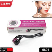 6601 Derma Roller Anti Ageing And Facial Scrubs  Polishes Scar Removal Hair Regrowth (0.75mm) thumbnail 6