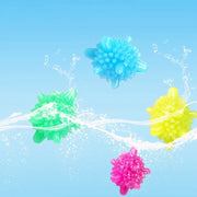 8737 Soft Star Washing Machine Laundry Dryer Balls Laundry Ball For Household Cleaning Washing Machine Clothes Softener (10 Pcs  Multi Color) thumbnail 1