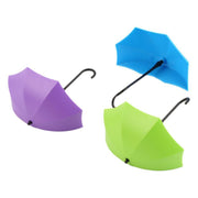 9063 Multipurpose Umbrella Key Hat Holder Wall Hanging Hook Multicolor thumbnail 6