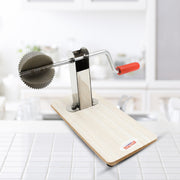 Stainless Steel Coconut Scraper With Wooden Base (1 Pc) thumbnail 3