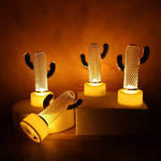 Decorative Cactus Shaped Flameless Led Candles (4 Pc) thumbnail 5