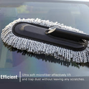 4749 Car Duster Long Retractablesoftnon-sliphandle Multipurpose Microfiber Wash Brush Vehicle Interior And Exterior Cleaning Kit With For Car Boats Or Home thumbnail 3