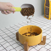 2557 Handle Clip Function Design Abs Food-grade Materials Pet Food Shovel thumbnail 1