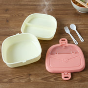 Plastic Lunch Box With Water Bottle Combo Set (1 Set) thumbnail 5