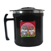 1 Pc Apex Cat Mug  250 Ml Stainless Steel Insulated Inner With Cute Cat Print thumbnail 3