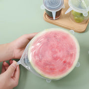 Reusable Stretchable Food Cover Set (6 Pc) thumbnail 2