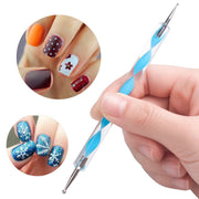 6020 Nail Art Point Pen And Set Used By Womens And Ladies For Their Fashion Purposes. thumbnail 4