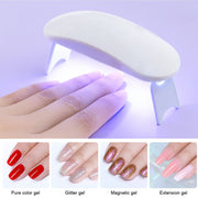 Mini Portable Uv Led Nail Lamp For Gel Nail Polish Curing (1 Pc) thumbnail 4