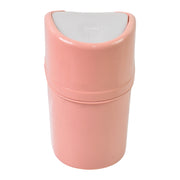 Mini Trash Can Dustbin Plastic Garbage Can With Lid (1 Pc) thumbnail 5