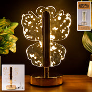 Luxury Golden Crystal Led Table Lamp (1 Pc) thumbnail 6