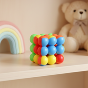 Speed Ball Cube Toy  Colorful Puzzle Cube thumbnail 3