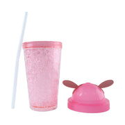 Cute Bunny Ear Design  Tumbler Sipper Bottle (500 Ml 1 Pc) thumbnail 3