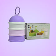 5924a  3 Layer Lunch Box Unique Design Bite Lunch Box With Liquid  Food Container Lunch Box (Green) thumbnail 5
