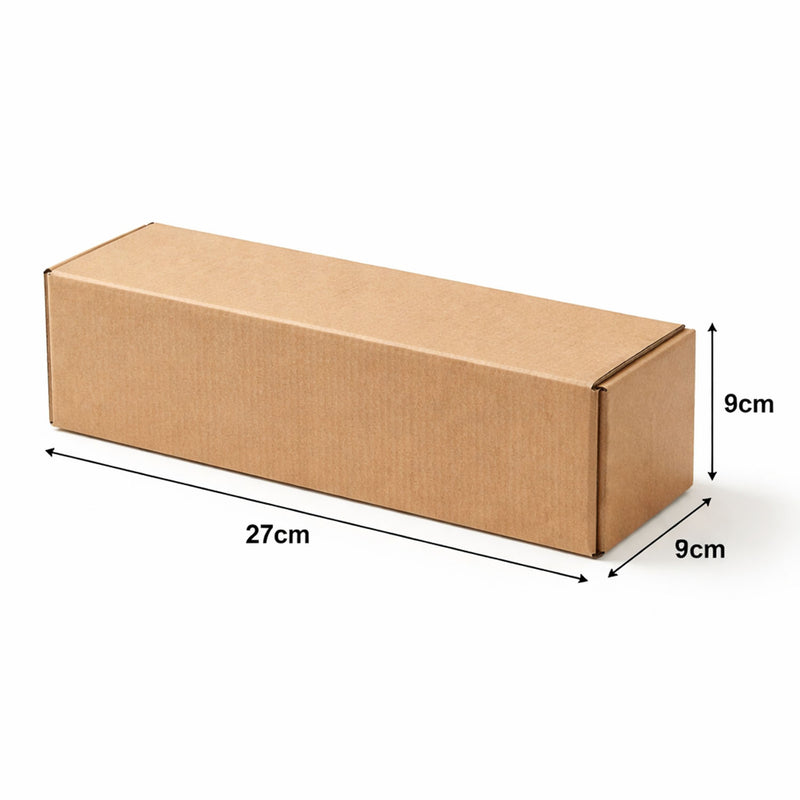 Heavy-duty Brown Box For Product Packing (27x9x9 Cm  1 Pc)