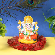 Lord Ganesha Idol  Ganpati Statue  Ganpatii Bappa Showpiece For Gifts (1 Pc) thumbnail 2