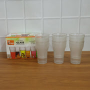 Prexo Unbreakable Plastic Drinking Water Glass (6 Pc Set 300 Ml Approx) thumbnail 5