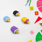 Ice Cream Eraser For Girlseraser For School Bday Return Gift Party Doughnut Lollipop Ice Cream Theme Shape Erasers Pencils Set For Kids Educational Stationary Kit School Supplies (1 Set 4 Pc) thumbnail 2
