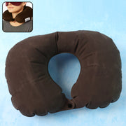 Inflatable U-shaped Travel Neck Pillow (1 Pc) thumbnail 1